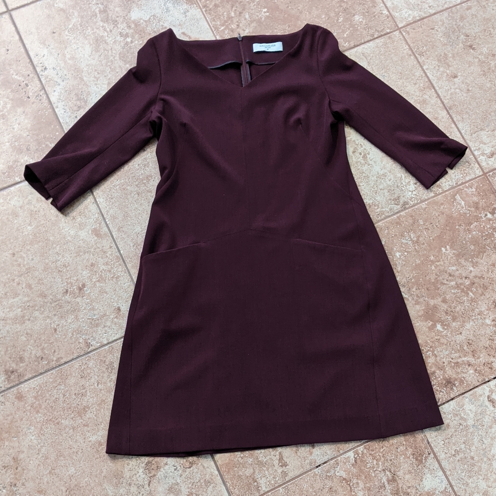 MM LaFleur Alexandra dress in Claret